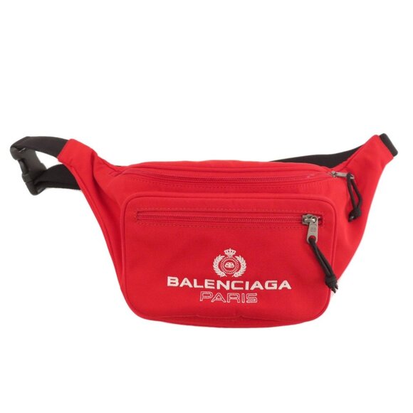 BALENCIAGA Red Hobo Bag - Picture 1 of 11